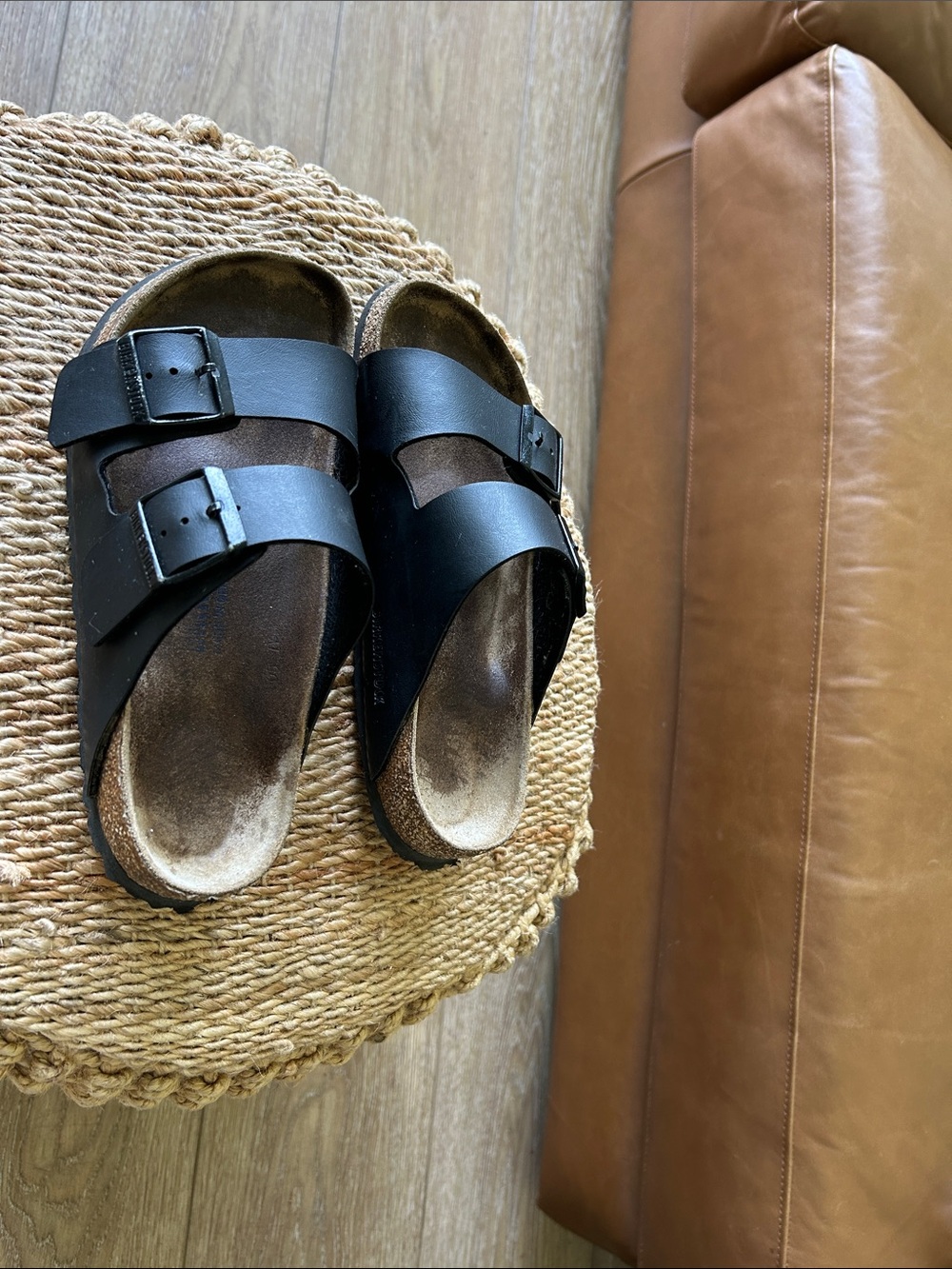 Arizona Soft Footbed Birkenstocks-Flor 37 - Picture 2 of 6